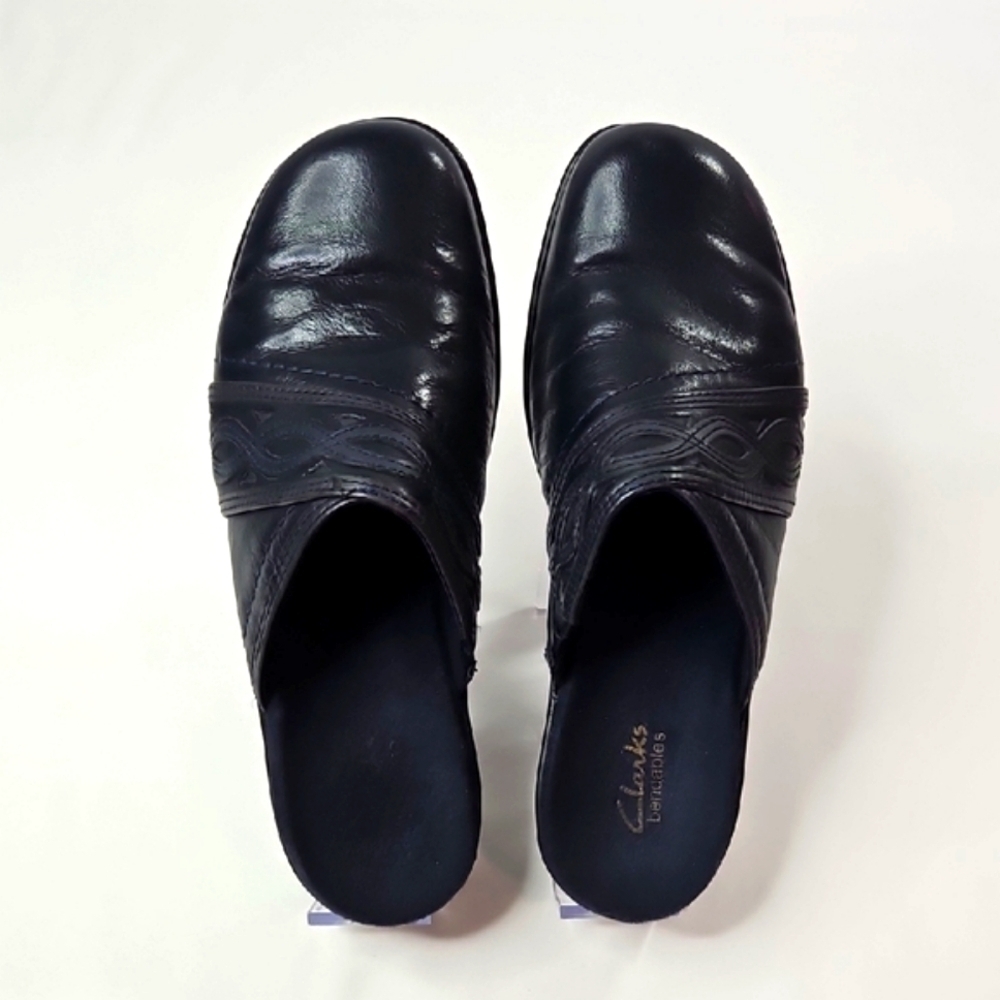 Clarks Blue Flats Comfortable Womens Loafers